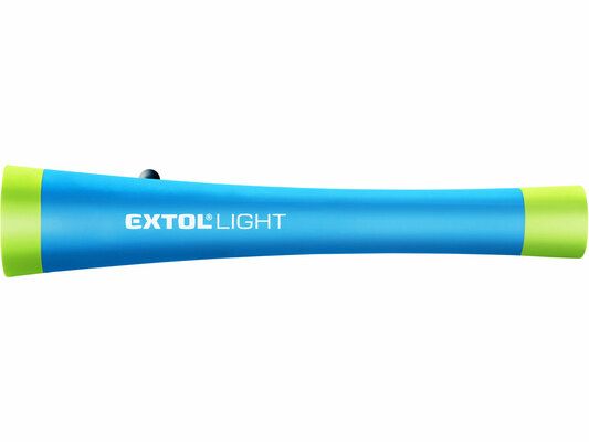 Svítilna 1W+10 LED s magnetem, baterie 3xAAA 1,5V (nejsou součástí) EXTOL-LIGHT