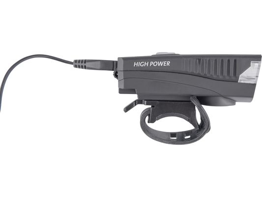 Světlo bílé na kolo 350lm, USB nabíjení, klakson, 5W LED EXTOL LIGHT