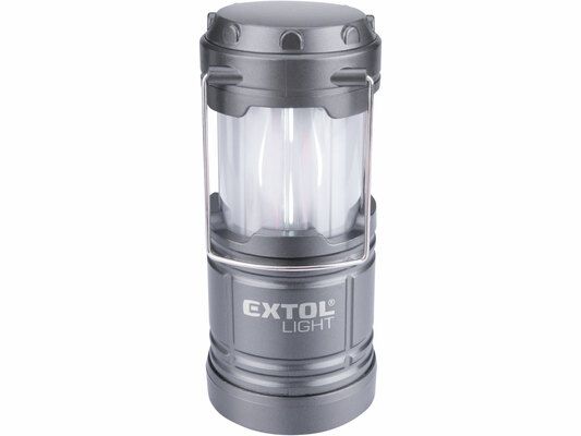 Lucerna teleskopická LED, 75lm/plamen EXTOL-LIGHT