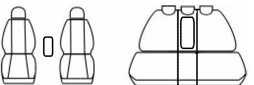 Autopotahy TOYOTA VERSO, od r. 2009-2013, černé SIXTOL