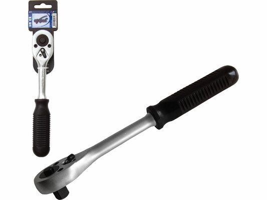 Ráčna, 45 zubů, 3/8", L 210mm, CrV EXTOL-PREMIUM