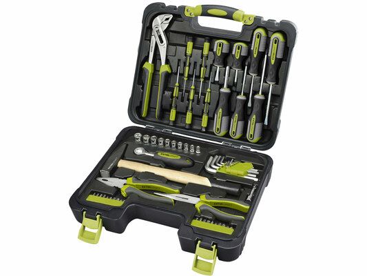 Sada nářadí 57ks, CrV, 1/4" EXTOL-CRAFT