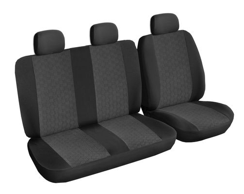 Autopotahy PEUGEOT EXPERT III, 3 místa, BEZ STOLKU, od r. 2016, černé SIXTOL