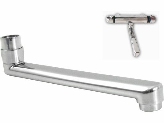 Ramínko pro termostatickou baterii, délka 24 cm, chrom BALLETTO