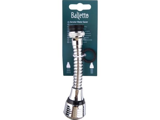 Perlátor otočný, dvoupolohový, 15cm dlouhý, vodu šetřící BALLETO