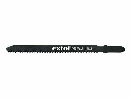 Plátky do přímočaré pily 5ks, 75x2,5mm, úchyt BOSCH, Bi-metal EXTOL-PREMIUM