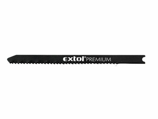 Plátky do přímočaré pily 5ks, 75x2,5mm, úchyt UNIVERSAL, Bi-metal EXTOL-PREMIUM