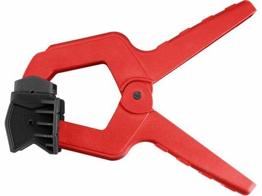 Svorka pružinová plastová 3 v 1, 155mm, max. rozevření čelistí 50mm, nylon EXTOL-PREMIUM