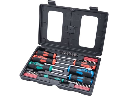 Šroubováky a hroty sada 47ks , 1/4" hroty a 4mm mini hroty, CrV EXTOL-PREMIUM