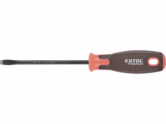 Šroubovák plochý SUPERGRIP, (-) 5x100mm, Cr EXTOL-PREMIUM