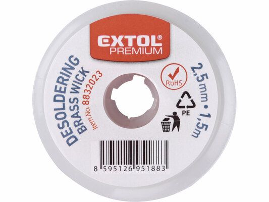 Odpájecí/odsávací knot EXTOL-PREMIUM