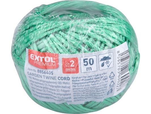 Provázek motouz polypropylenový 2mm x 50m EXTOL PREMIUM