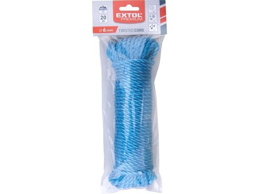 Šňůra stáčená nylonová 6mm x 20m EXTOL PREMIUM