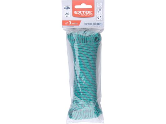 Šňůra pletená polypropylenová 3mm x 20m EXTOL PREMIUM