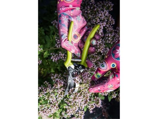 Rukavice zahradní nylonové polomáčené v nitrilu, velikost 7" EXTOL LADY
