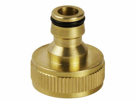 Konektor na kohoutek, 3/4", MOSAZ EXTOL-PREMIUM