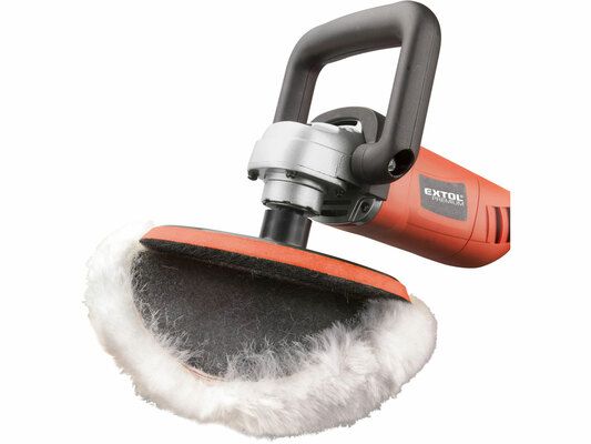 Leštička, 1100W, 180mm, EXTOL PREMIUM, AP 180 + 6x autošampon s voskem 500ml