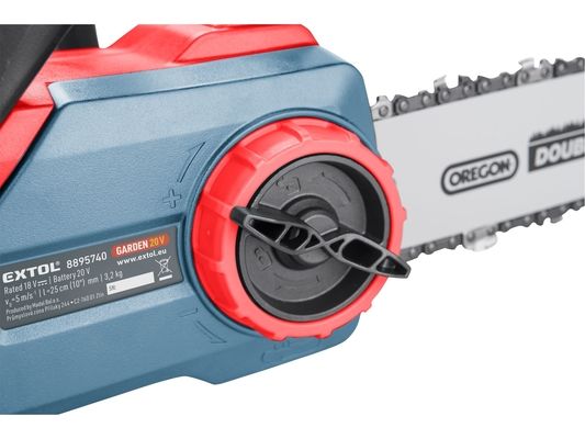 Pila řetězová aku, 30cm, 20V Li-ion, bez baterie a nabíječky EXTOL PREMIUM