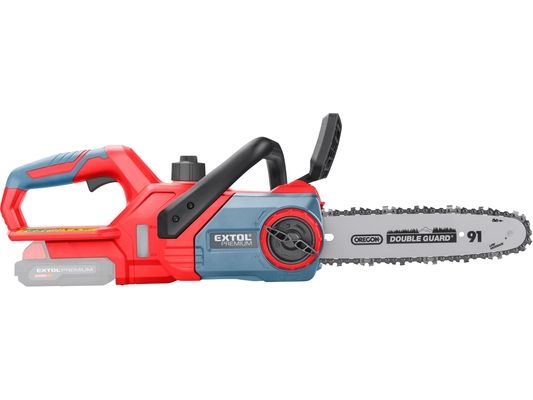 Pila řetězová aku, 30cm, 20V Li-ion, bez baterie a nabíječky EXTOL PREMIUM