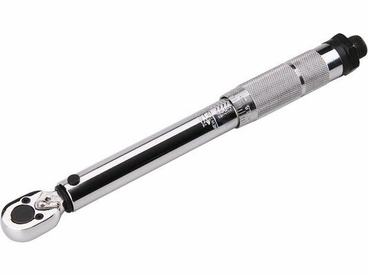 Klíč momentový, 1/4", 5-25Nm, CrV EXTOL-PREMIUM