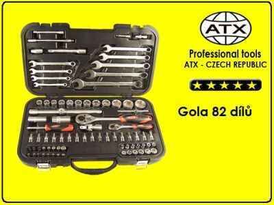 Gola sada 82 dílná ATX PROFI, záruka 7 let