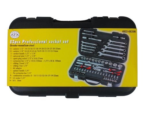 Gola sada 82 dílná ATX PROFI, záruka 7 let