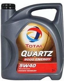Motorový olej QUARTZ 9000 5W-40 5L  Energy TOTAL