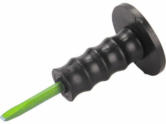 Sekáč plochý s plast. chráničem, 200x12mm, šířka hrotu 12mm EXTOL-CRAFT