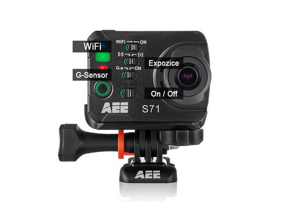 Akční kamera AEE MagiCam S71 TOUCH CZ