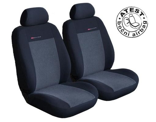 Autopotahy Peugeot 206, od r.1998-2004, šedo černé SIXTOL