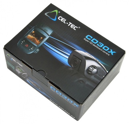 Palubní kamera Cel-Tec CD 30X GPS, CZ menu