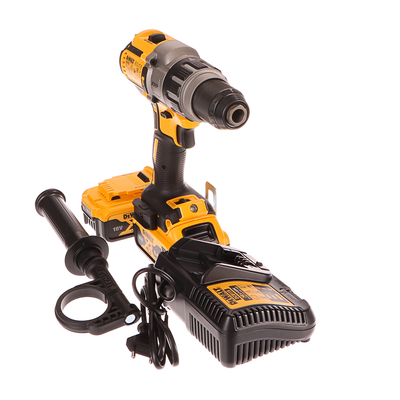 Příklepová vrtačka aku, 2x5.0Ah, 18V XRP Li-Ion, bezuhlíková, DeWALT