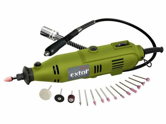 Bruska přímá s ohebným nástavcem, 130W EXTOL-CRAFT