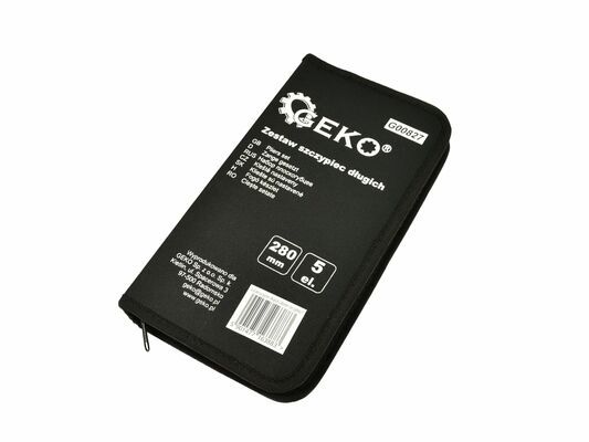 Sada dlouhých kleští 280mm, 5ks GEKO