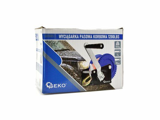 Ruční naviják pásový 545kg/7m GEKO