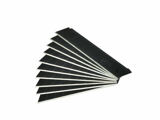 Čepele do ulamovacího nože 100x18x0,5mm, SK5 (černá čepel), 10ks GEKO