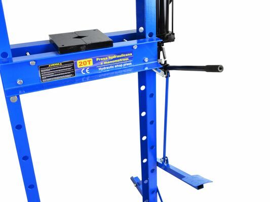 Hydraulický dílenský lis 20T s manometrem GEKO