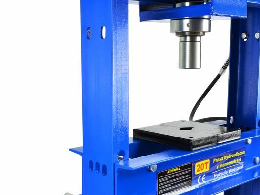 Hydraulický dílenský lis 20T s manometrem GEKO