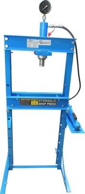 Hydraulický lis s manometrem, 20t GEKO