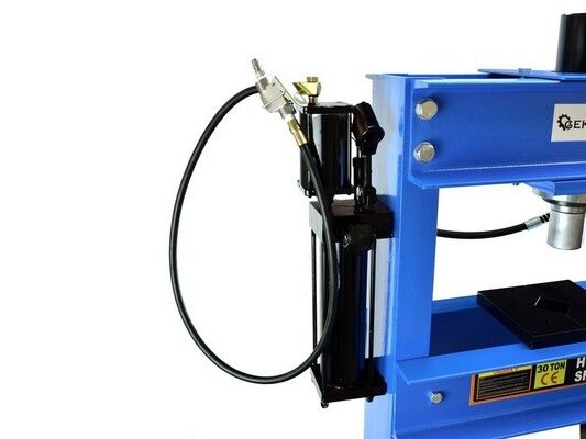 Hydraulický lis s manometrem, 30t GEKO
