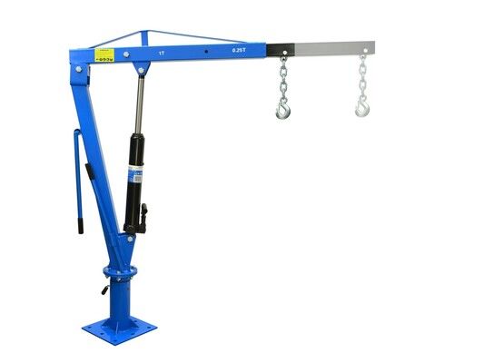 Hydraulický dílenský jeřáb otočný 1T GEKO