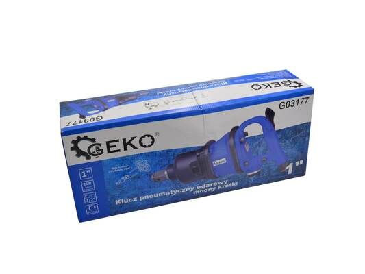 Pneumatický rázový utahovák 1", 2600 Nm GEKO