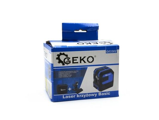 Laser křížový Basic, bateriový GEKO