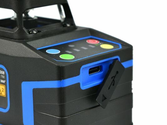 Laserová vodováha křížový laser měřidlo 3D 360° GEKO