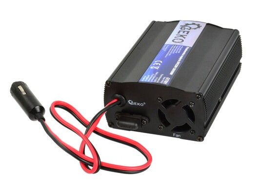 Měnič napětí 24V/230V, 250/500W GEKO