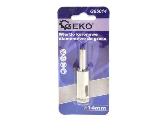 Diamantový jádrový vrták na dlaždice 14mm GEKO