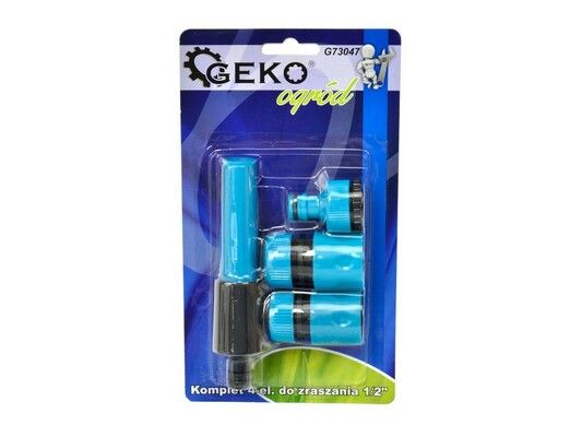 Hadicový set 4ks, pro 1/2", plast GEKO