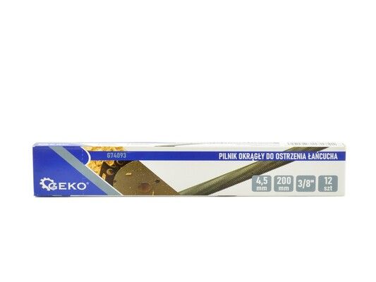 Kulatý pilník na řetěz 4,5 mm GEKO