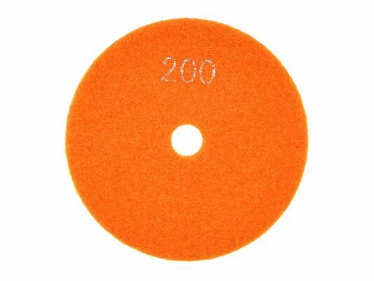 Leštící kotouč pro mokré broušení porcelánové kameniny 100mm GR200 GEKO
