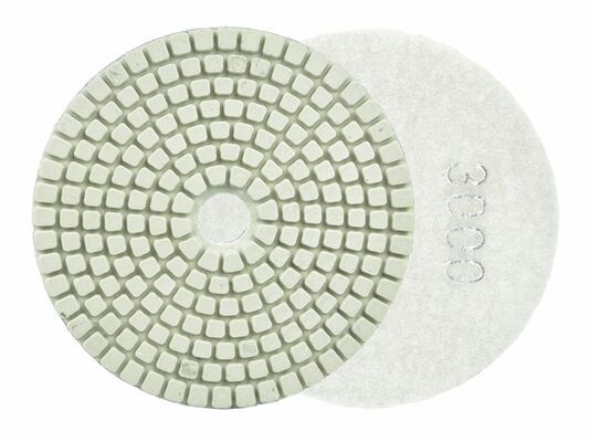Leštící kotouč pro mokré broušení porcelánové kameniny 100mm GR3000 GEKO